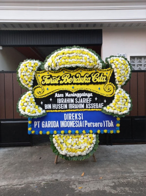Papan Bunga Duka di Pagaleme