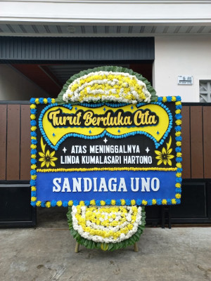 Papan Bunga Duka di Pagaleme